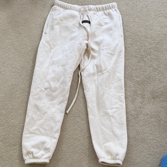 Essentials Off-White Joggers for woMen - Picture 1 of 3